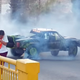 Illustration for article titled Truck Racers Are Tearing Up A Town Filming An Insane Stunt Movie
